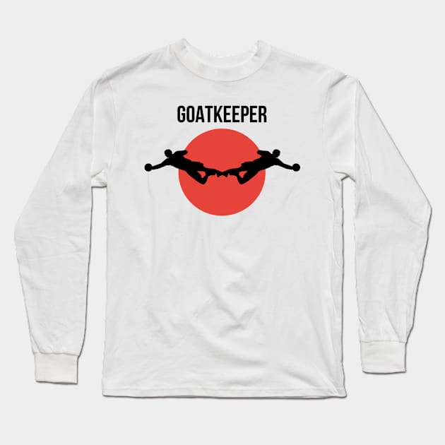 Goatkeeper Long Sleeve T-Shirt by mikapodstore